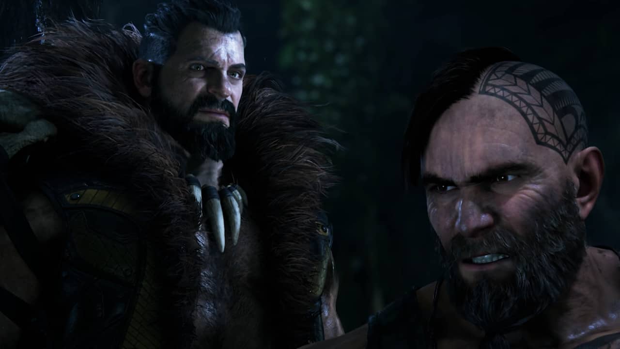 Spider-Man 2 release date: Kraven the Hunter stares disappointedly at an opponent who failed to impress him.