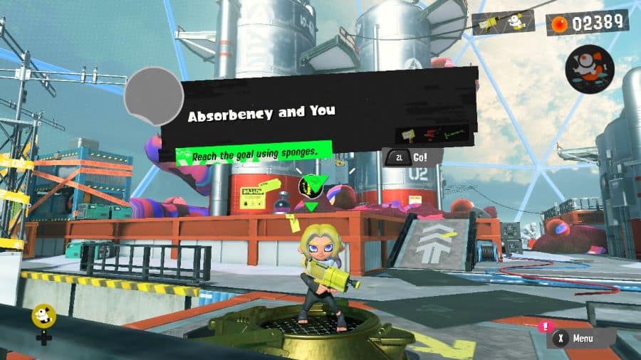 Splatoon 3 Absorbency And You Walkthrough