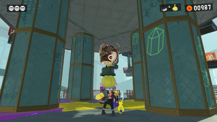 Splatoon 3 Twirling, Swirling, Whirling  Shield Octarian