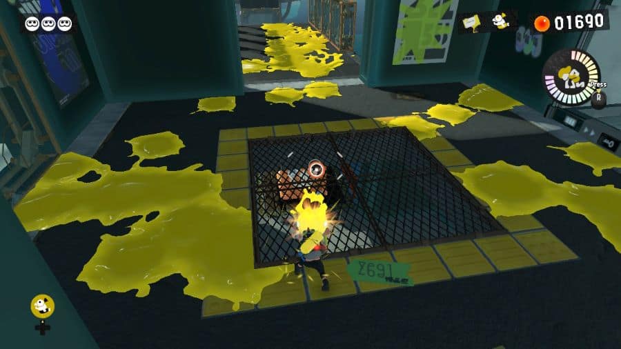 Splatoon 3 Doors Grate