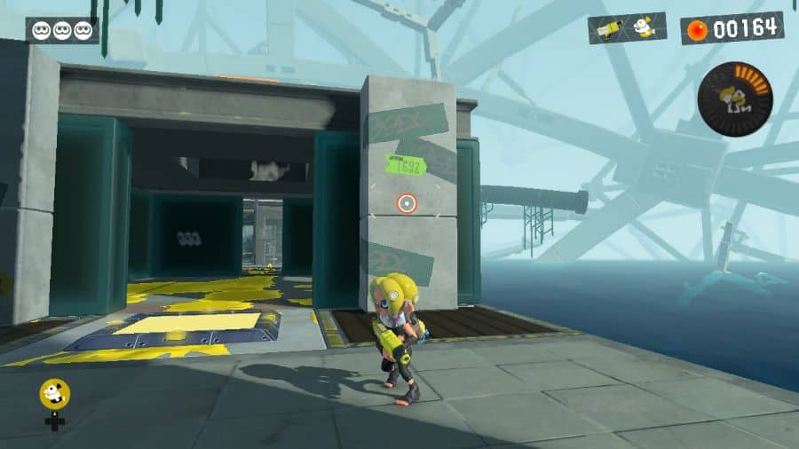 Splatoon 3 Doors first pillar