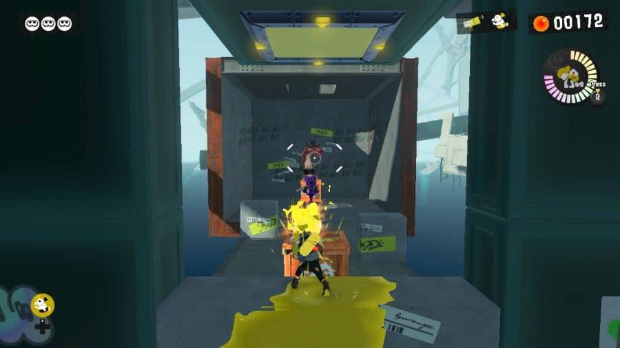 Splatoon 3 Doors Octarian Turret