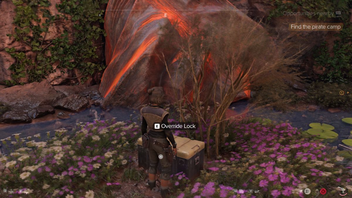 Star Wars Outlaws Gushiro Nest -Kay unlocking chest
