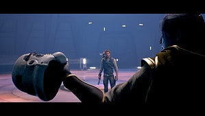 Star Wars Jedi Survivor - Cal speaks to mysterious figure