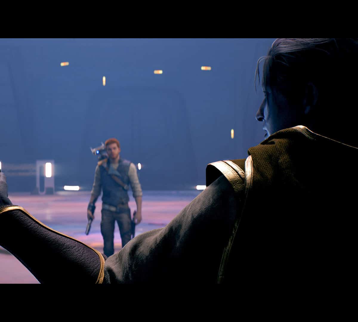Star Wars Jedi Survivor - Cal speaks to mysterious figure