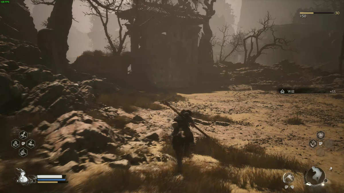 Picture of an area you can use the Sterness of Stone in Black Myth Wukong.