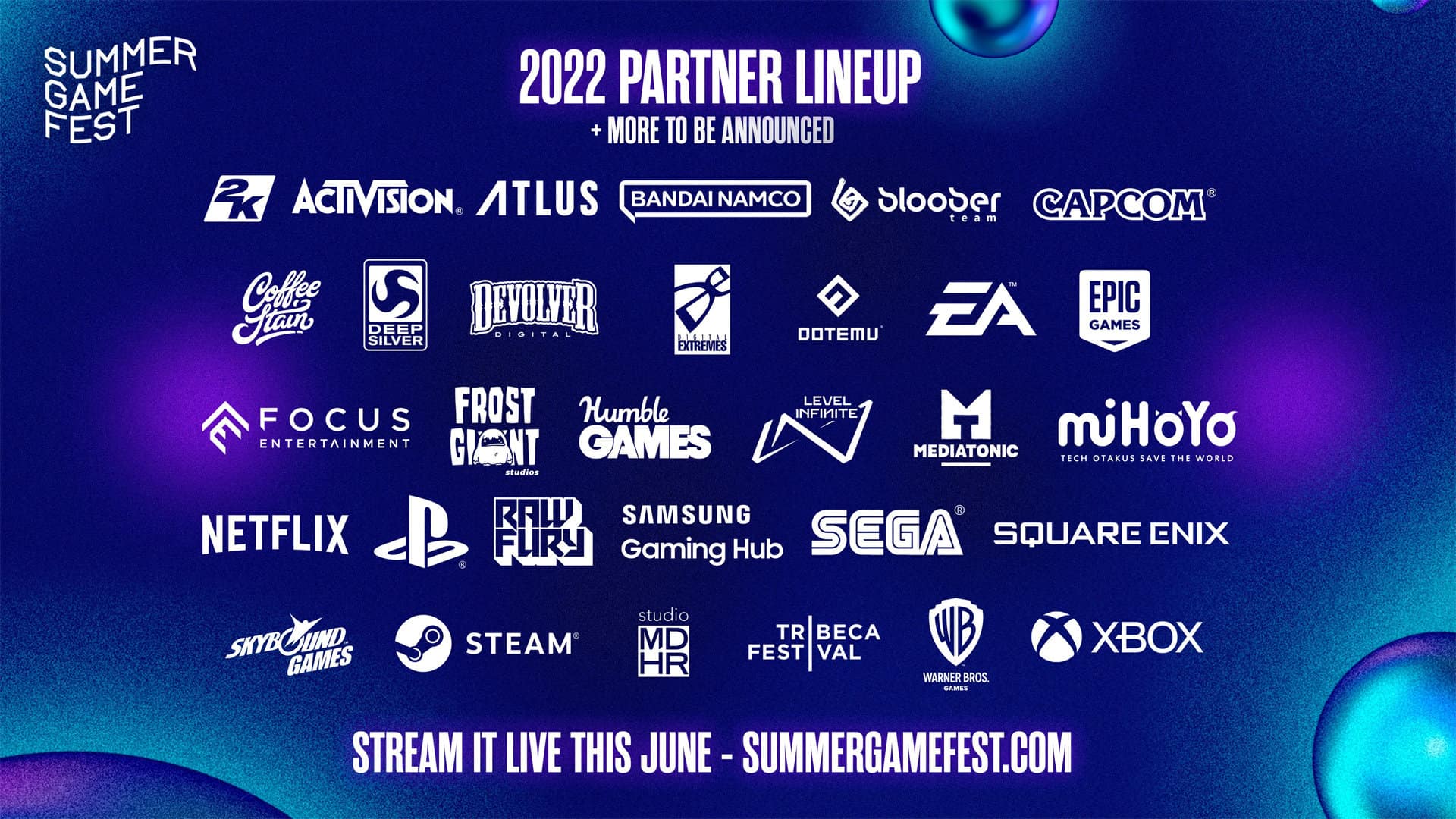 Summer Game Fest 2022 lineup