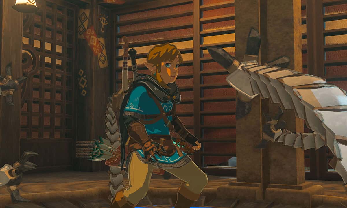 Tears of the Kingdom Zelda screenshot of Link