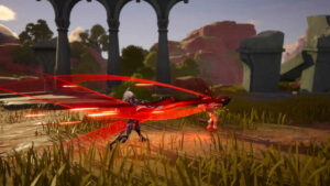 A shadowy rogue figure hitting creatures for very fast and powerful attacks.