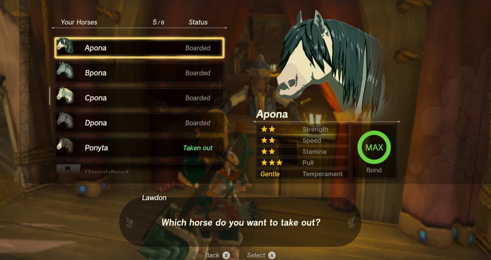 How to transfer horse to Tears of the Kingdom from Breath of the Wild