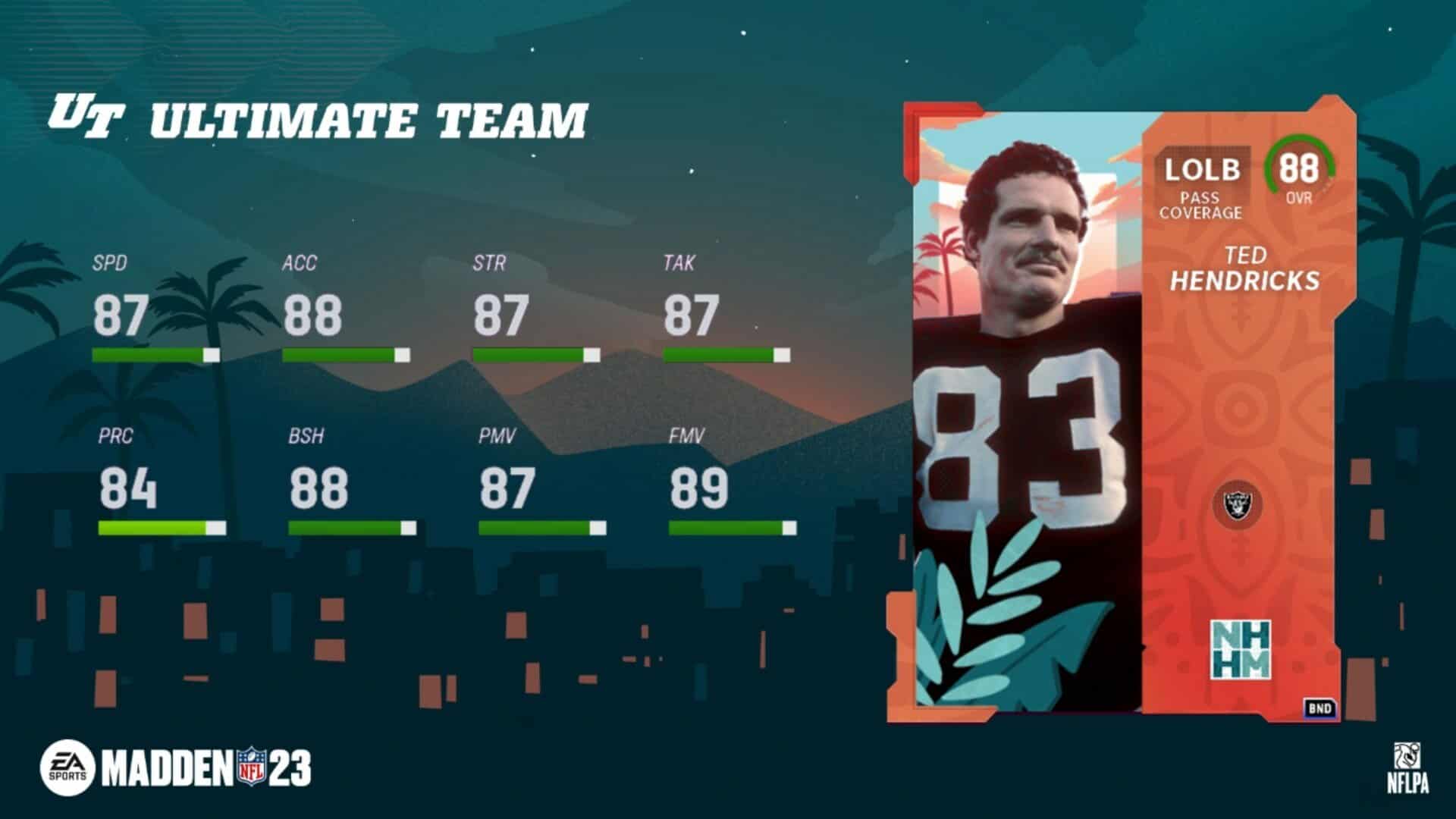 Madden 23 MUT Ted Hendricks