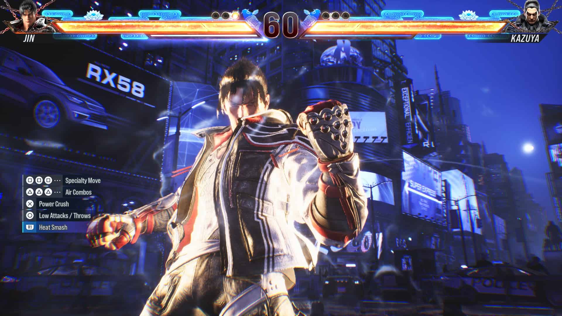 Tekken 8 Review: Jin entering Heat in a fight against Kazuya.