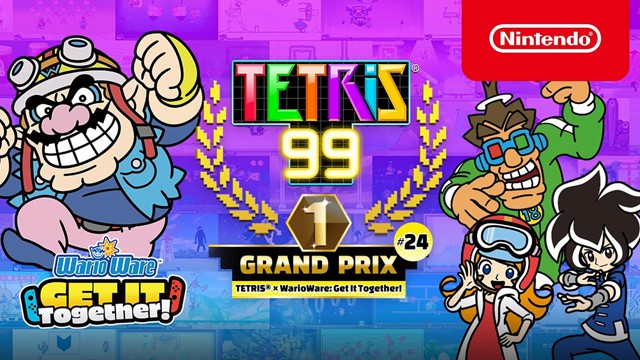 Tetris 99 gets WarioWare: Get It Together themed Grand Prix event