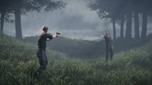 The-Walking-Dead-Destinies-Shane-and-Rick-Pointing-Guns