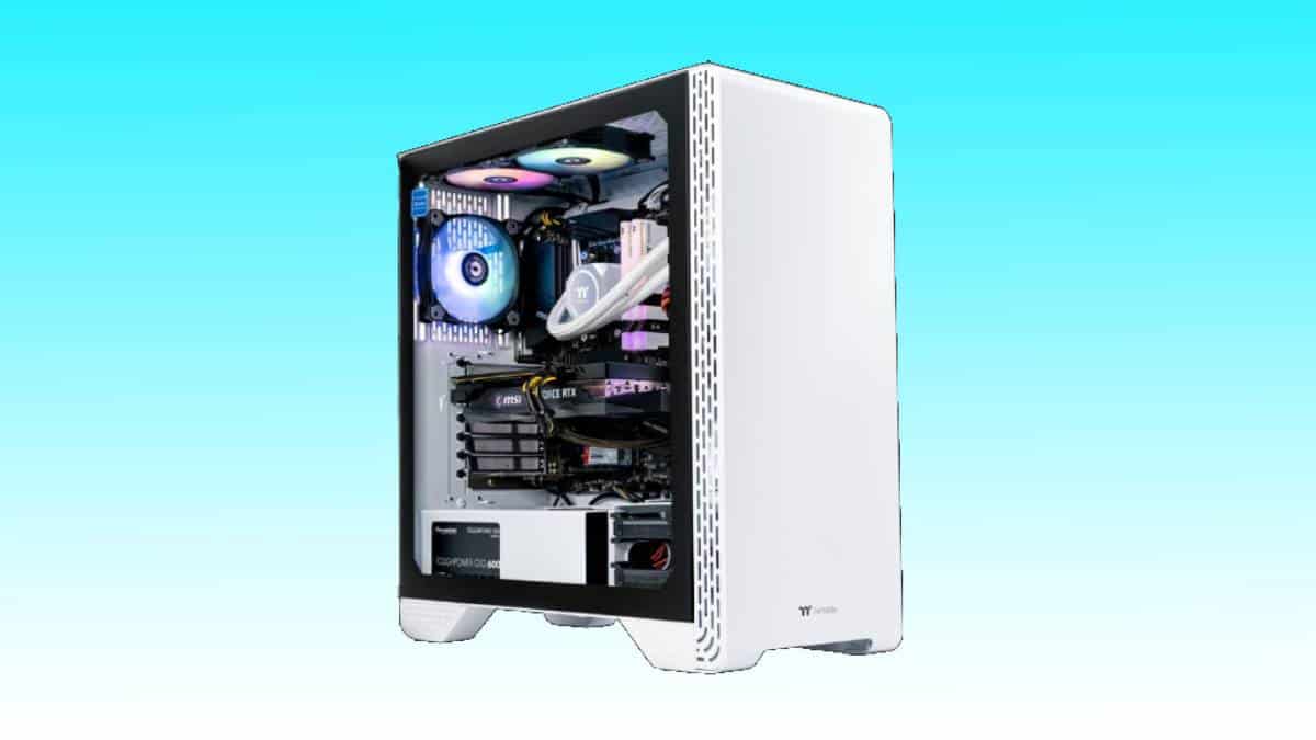 Thermaltake Glacier 360 Liquid-Cooled PC