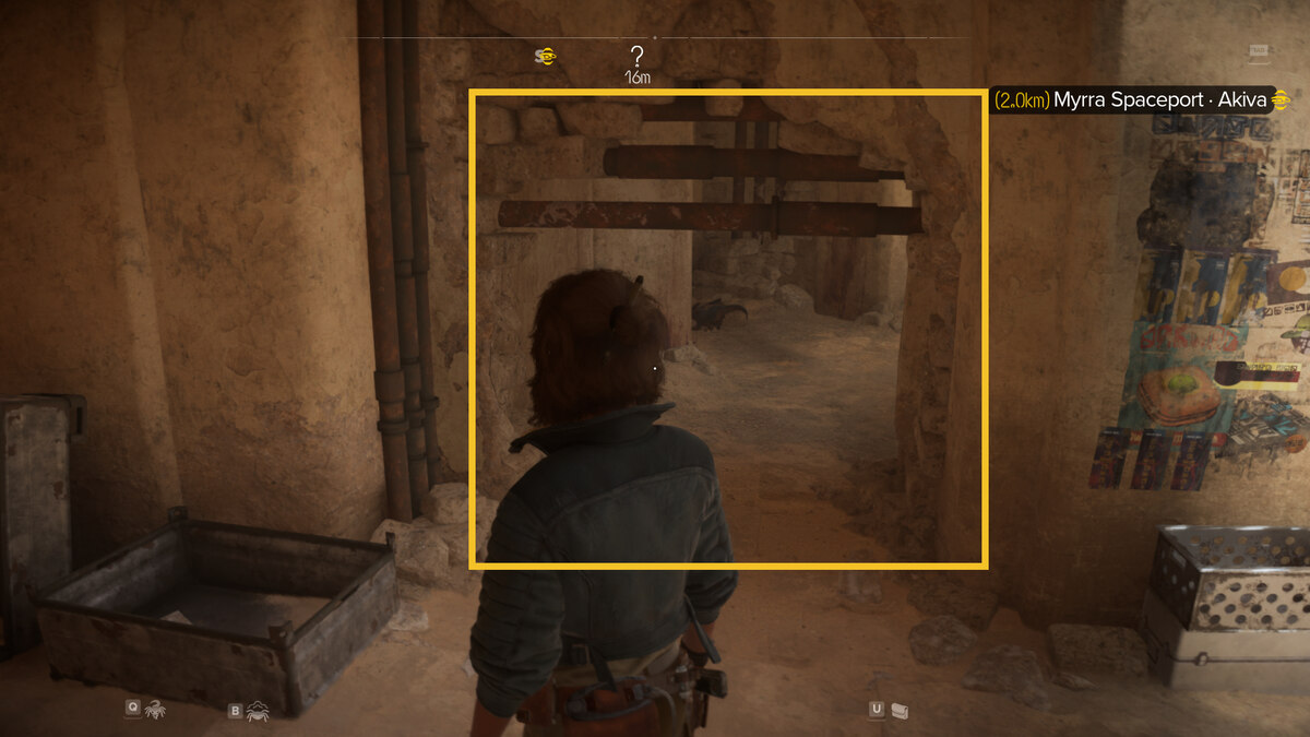 Star Wars Outlaws Nix Treasures: Kay exploring Tatooine.