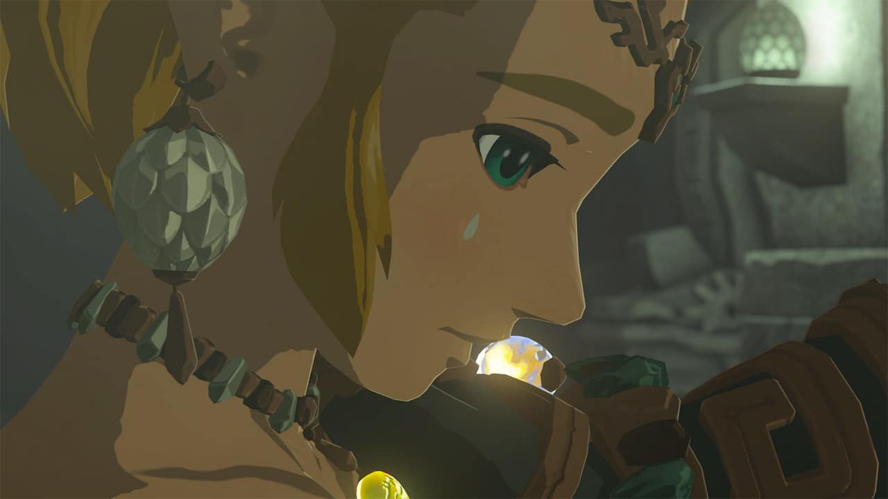Tears of the Kingdom Zelda crying