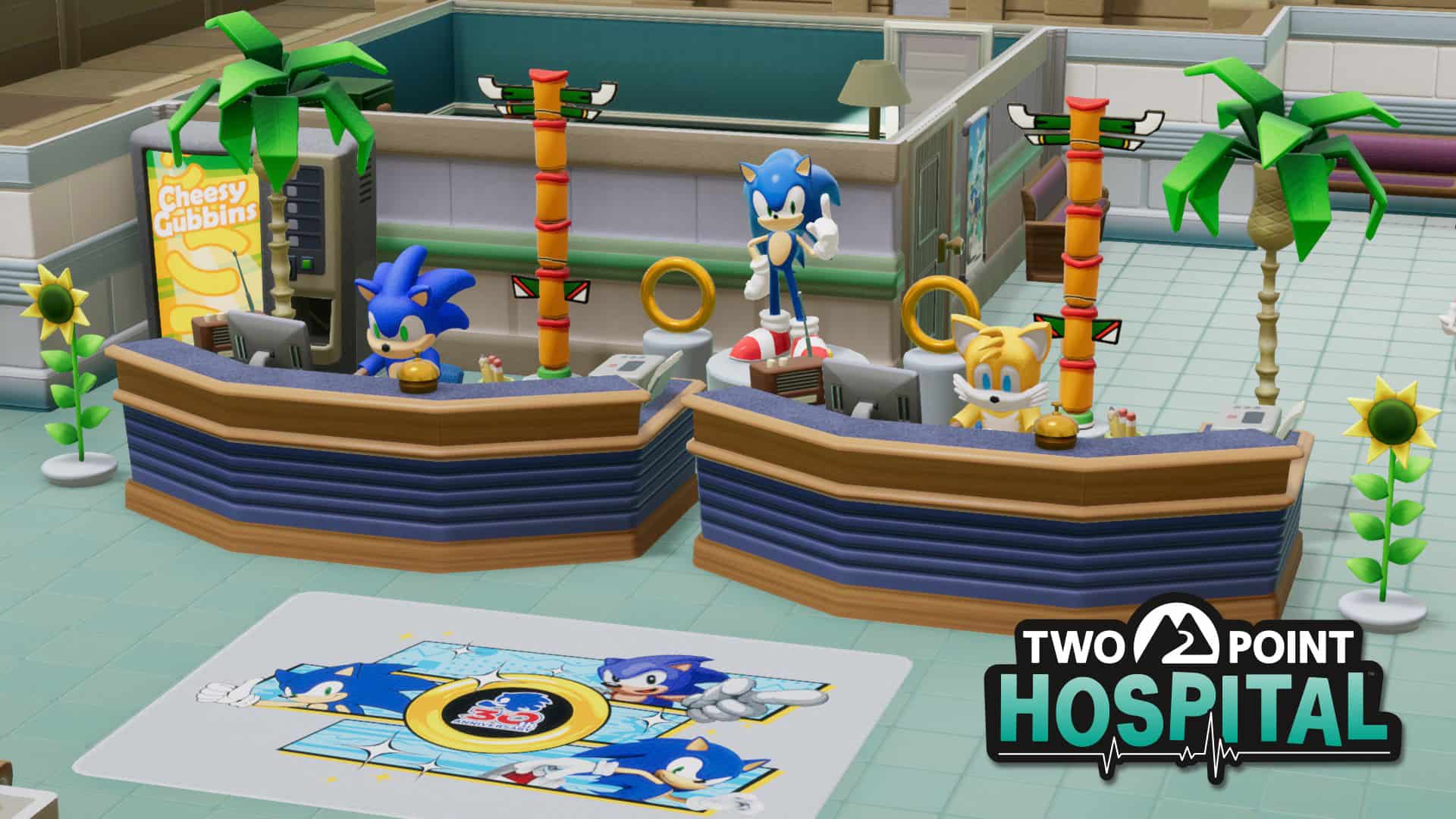 Two Point Hospital Sonic