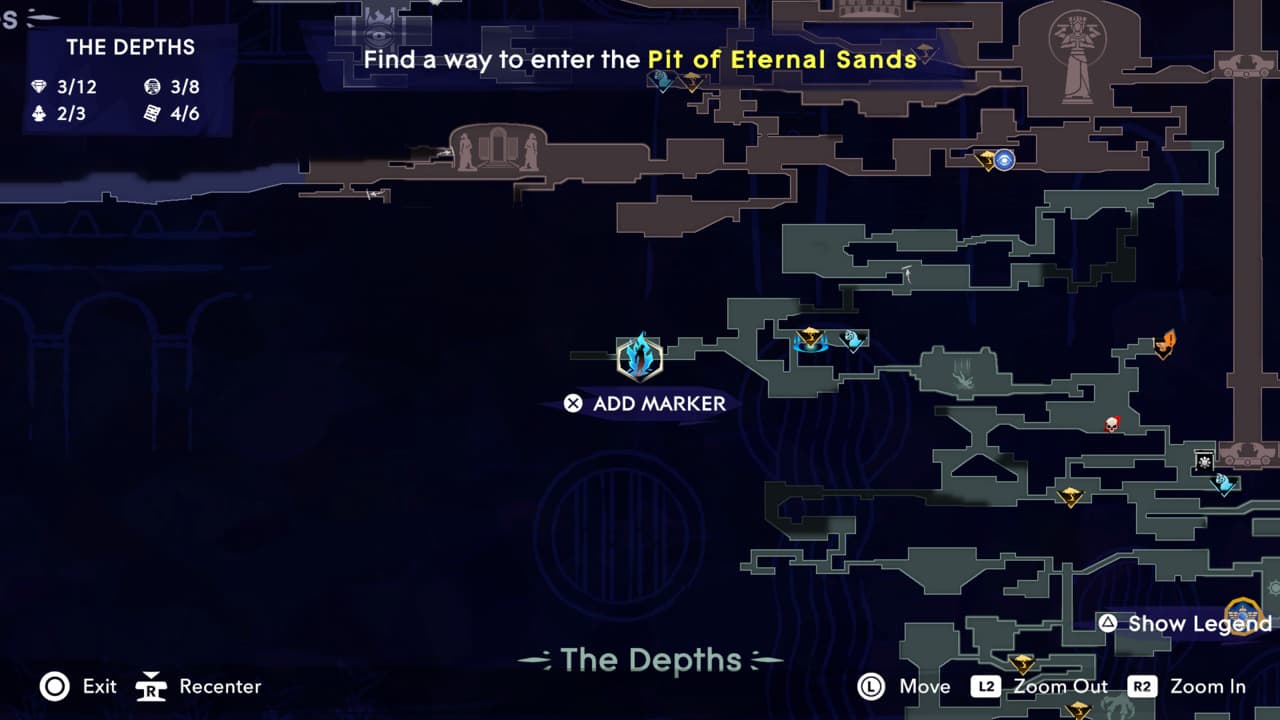 Prince of Persia The Lost Crown Undead Erlik: location on the map.