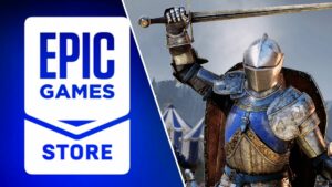 Epic Games logo next to Chivalry 2