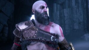 Kratos in God of War Ragnarok Valhalla