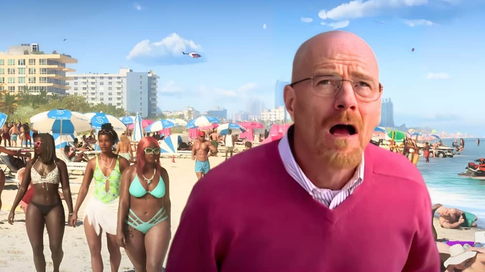 Viral GTA 6 x Breaking Bad meme turns Walter White into Vice City NPC