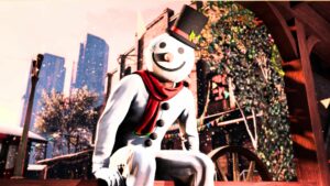 GTA Online snowman outfit