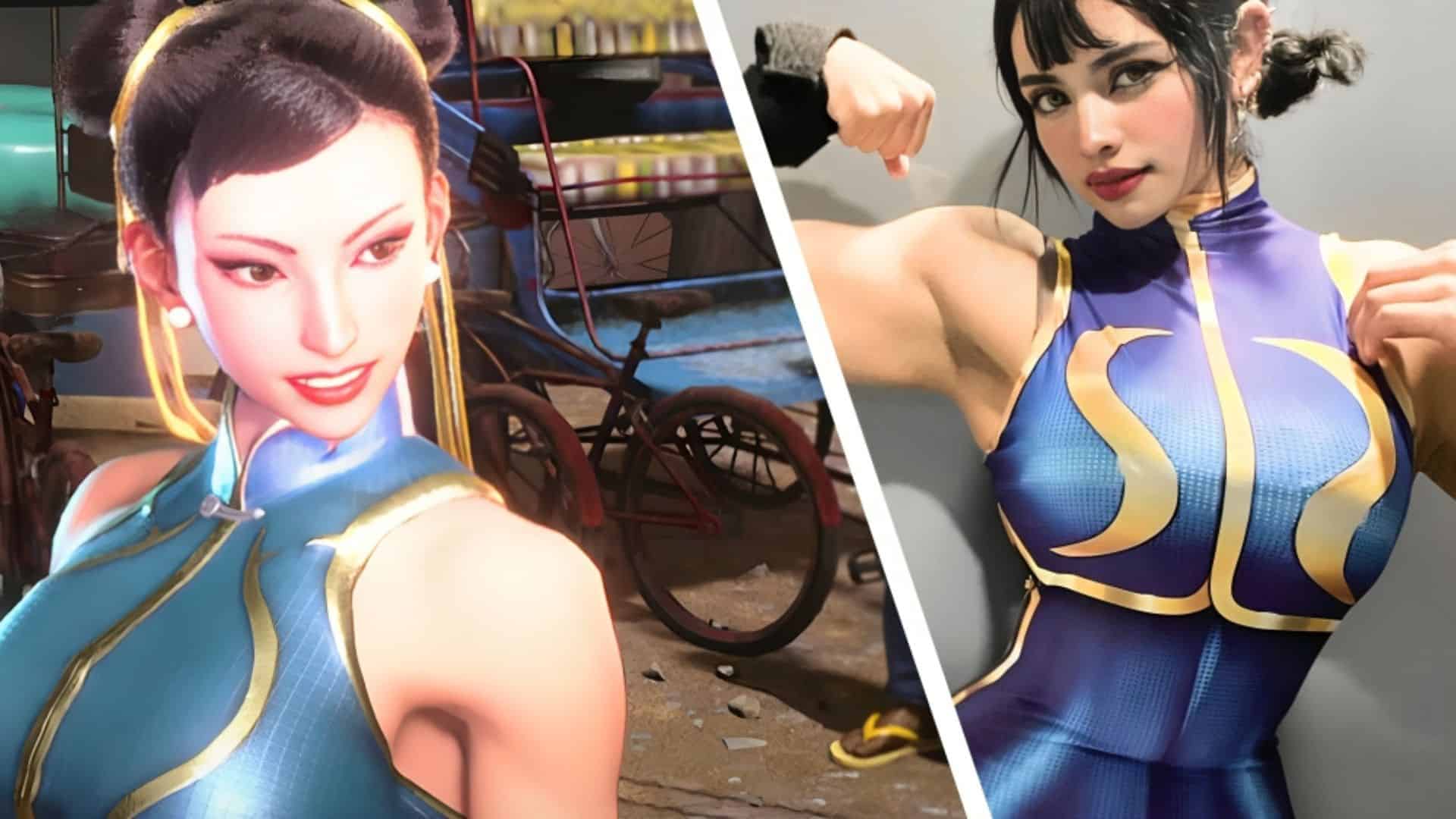 Buff Street Fighter 6 Chun Li cosplay by popular gym guru is impressive