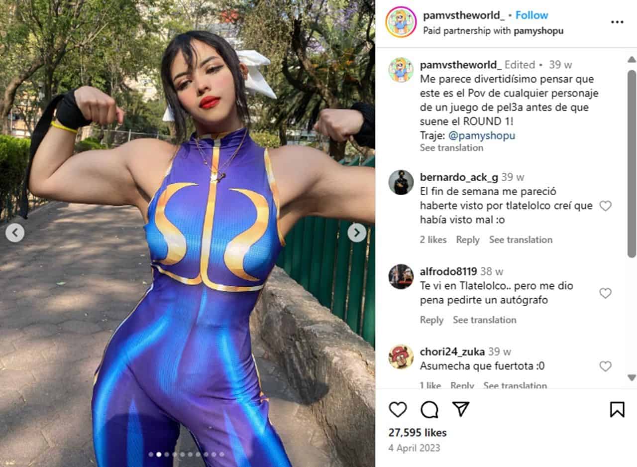 Steert Fighter 6 Chun Li cosplay pamvstheworld_
