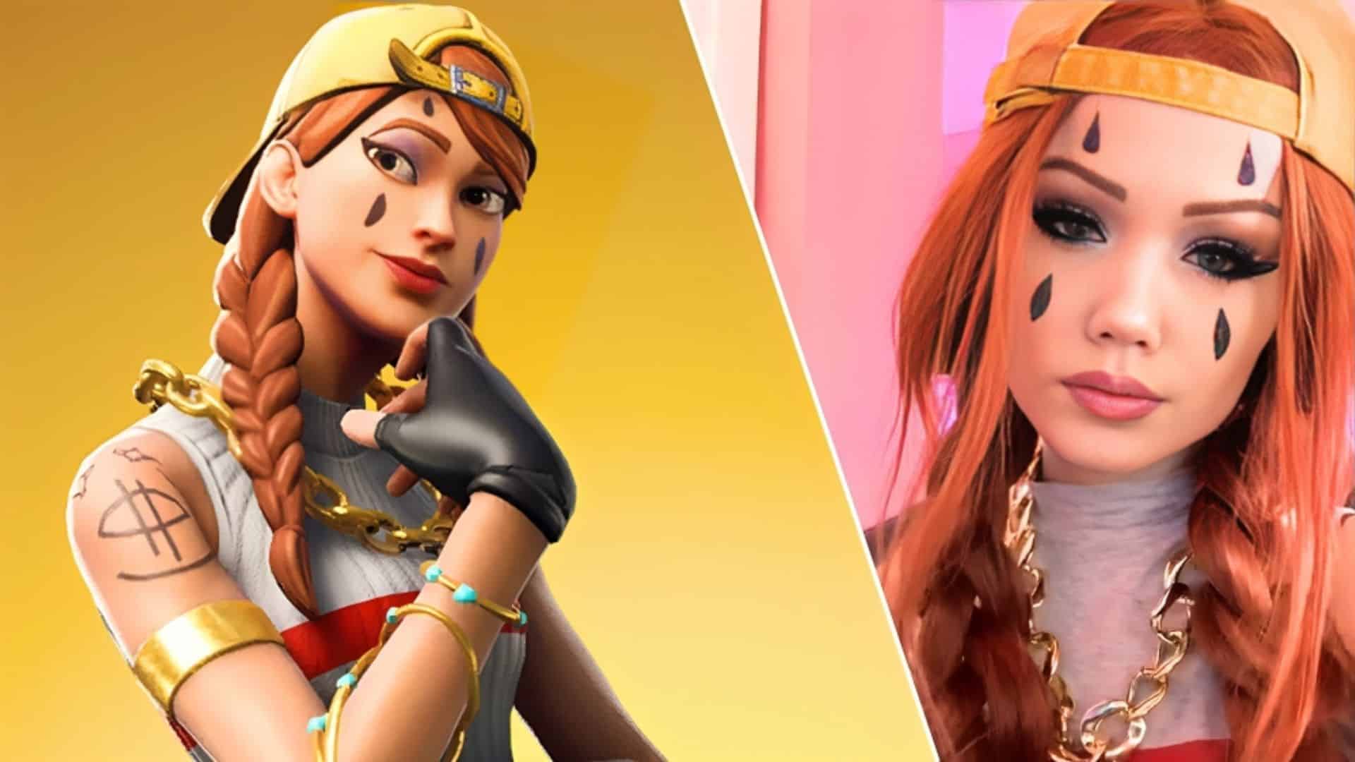 Fantastic Fortnite Aura cosplay recreates #1 most used skin of all time