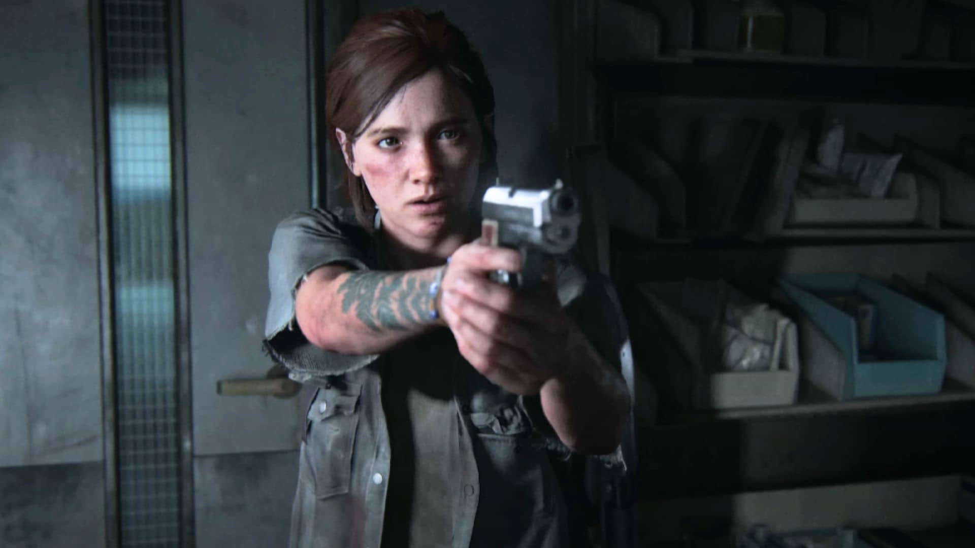 Ellie in The Last of Us Part 2