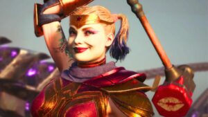 Harley Quinn as Wonder Woman in SS KTJL