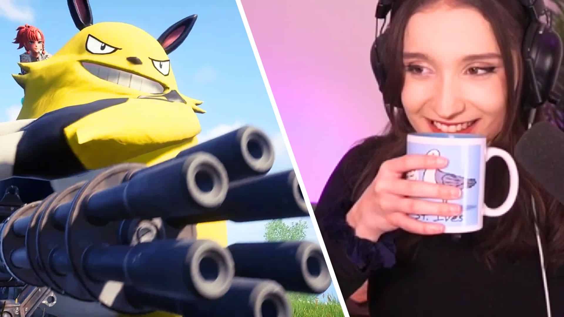 This Palworld player is better than you and she doesn’t use her hands