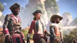 Skull and Bones three characters
