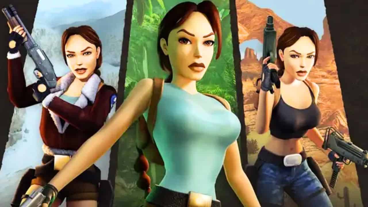 Tomb Raider 1-3 Remastered trilogy cover art