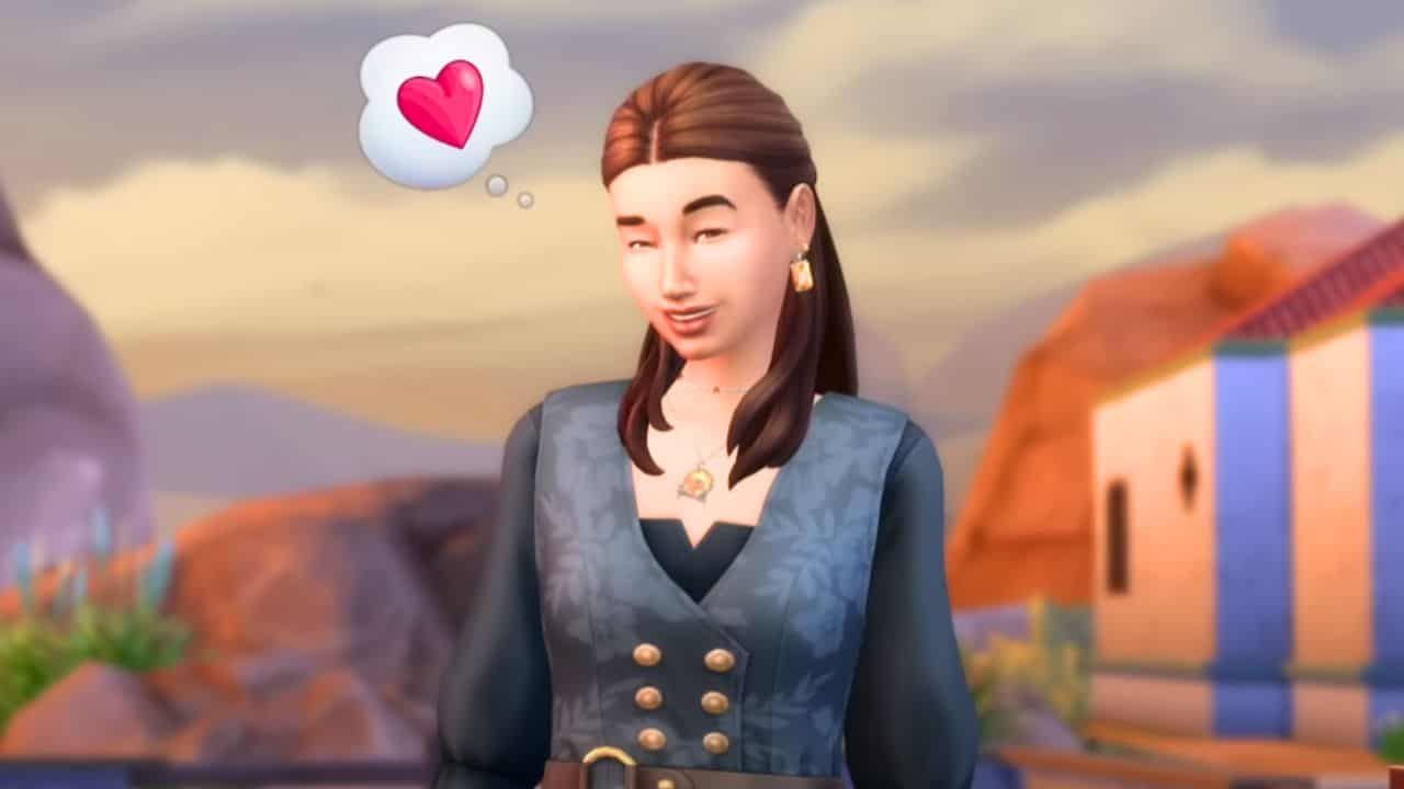 The Sims 4 woman character