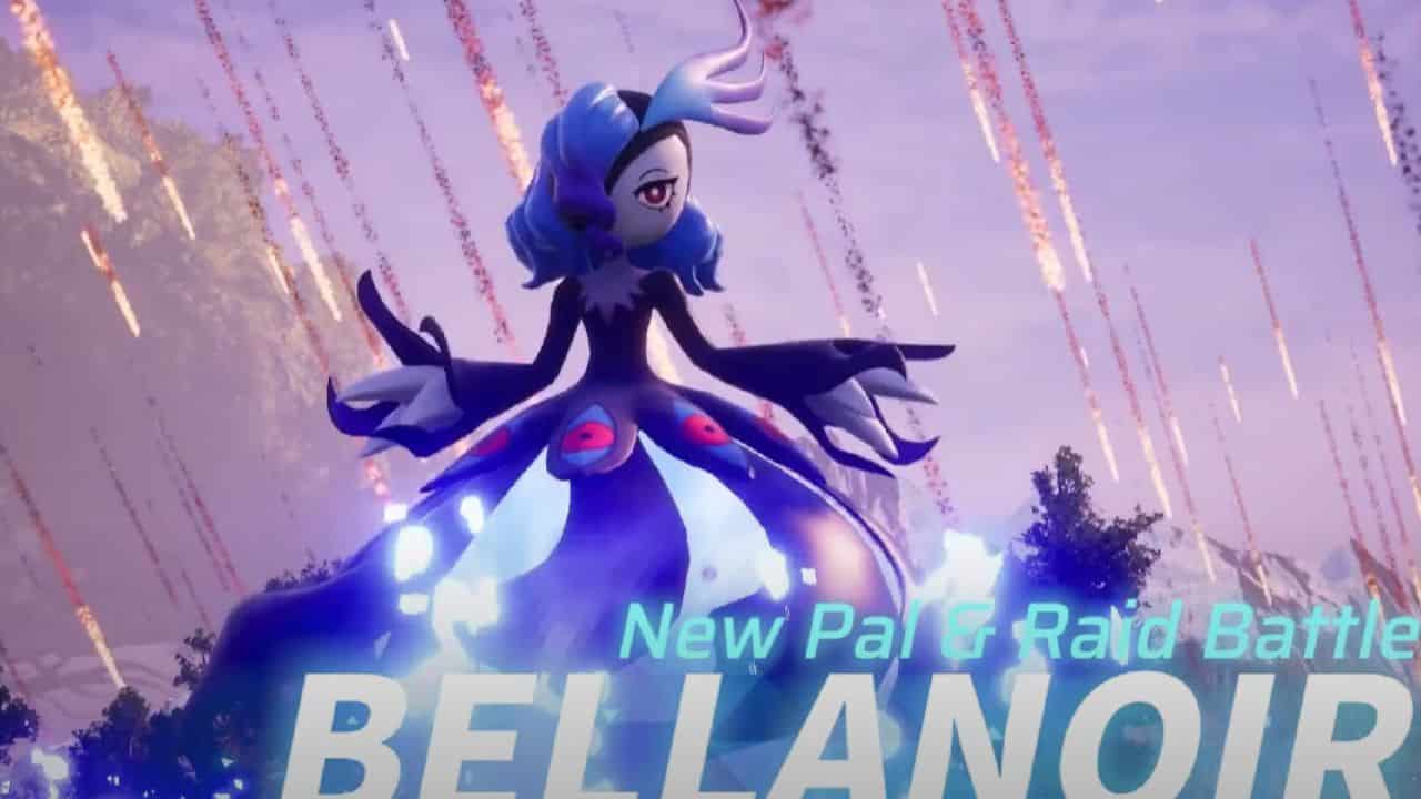 New Palworld pal Bellanoir