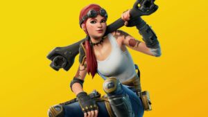 Fortnite mechanic character