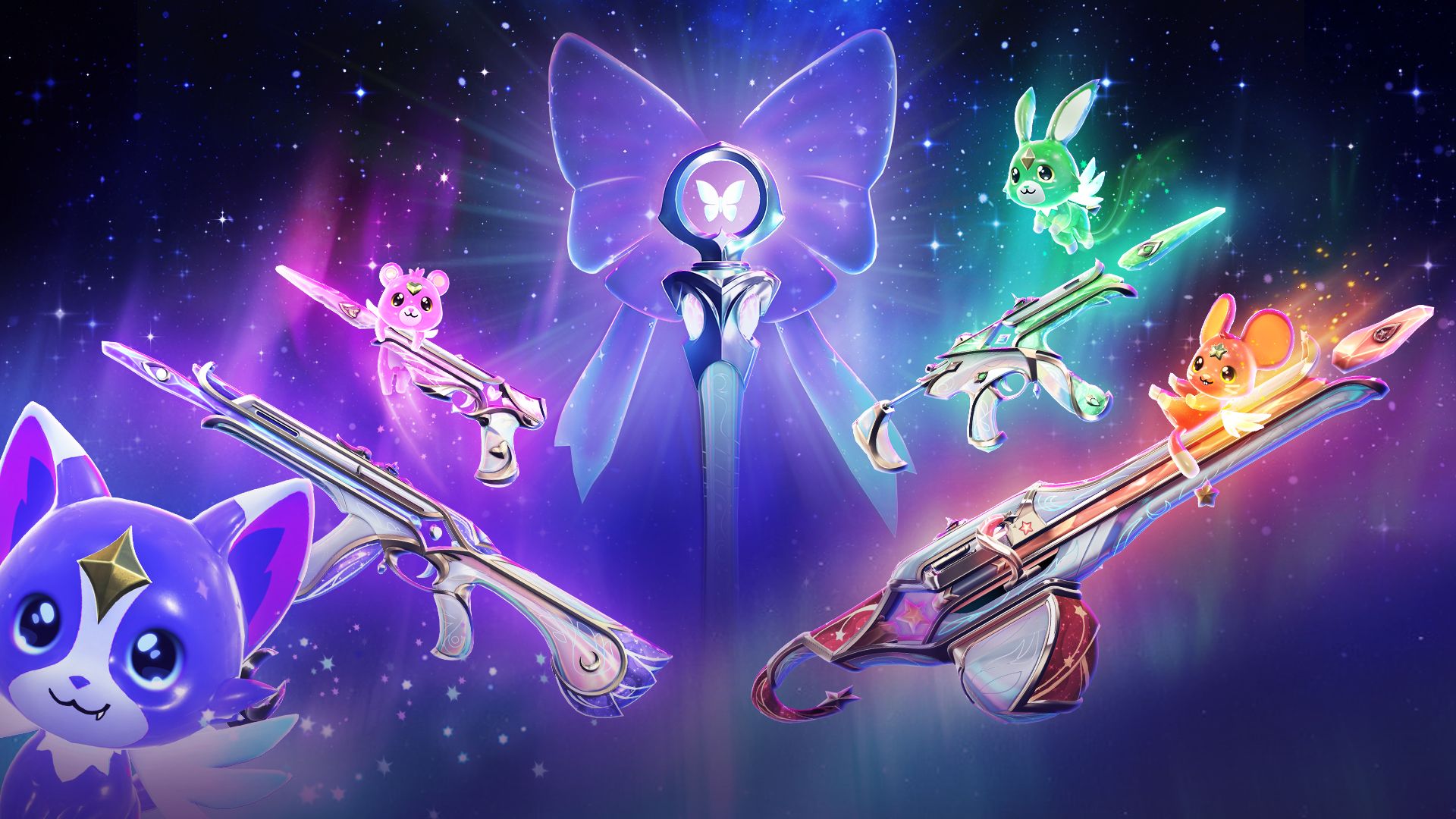 Valorant Evori Dreamwings bundle weapons