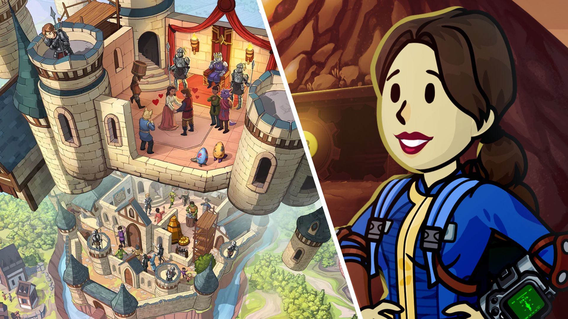 Fallout Shelter x Elder Scrolls Castles