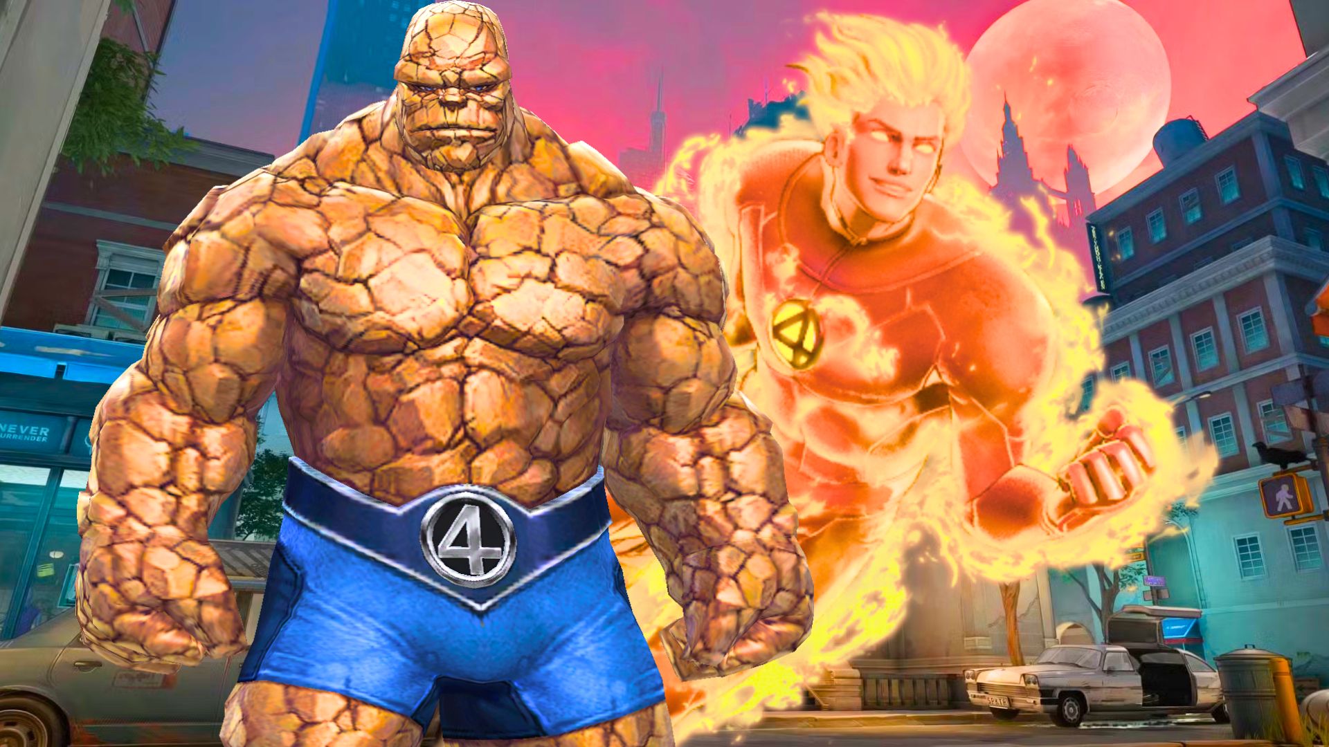 Marvel Rivals mid-season 1 update release for The Thing and Human Torch