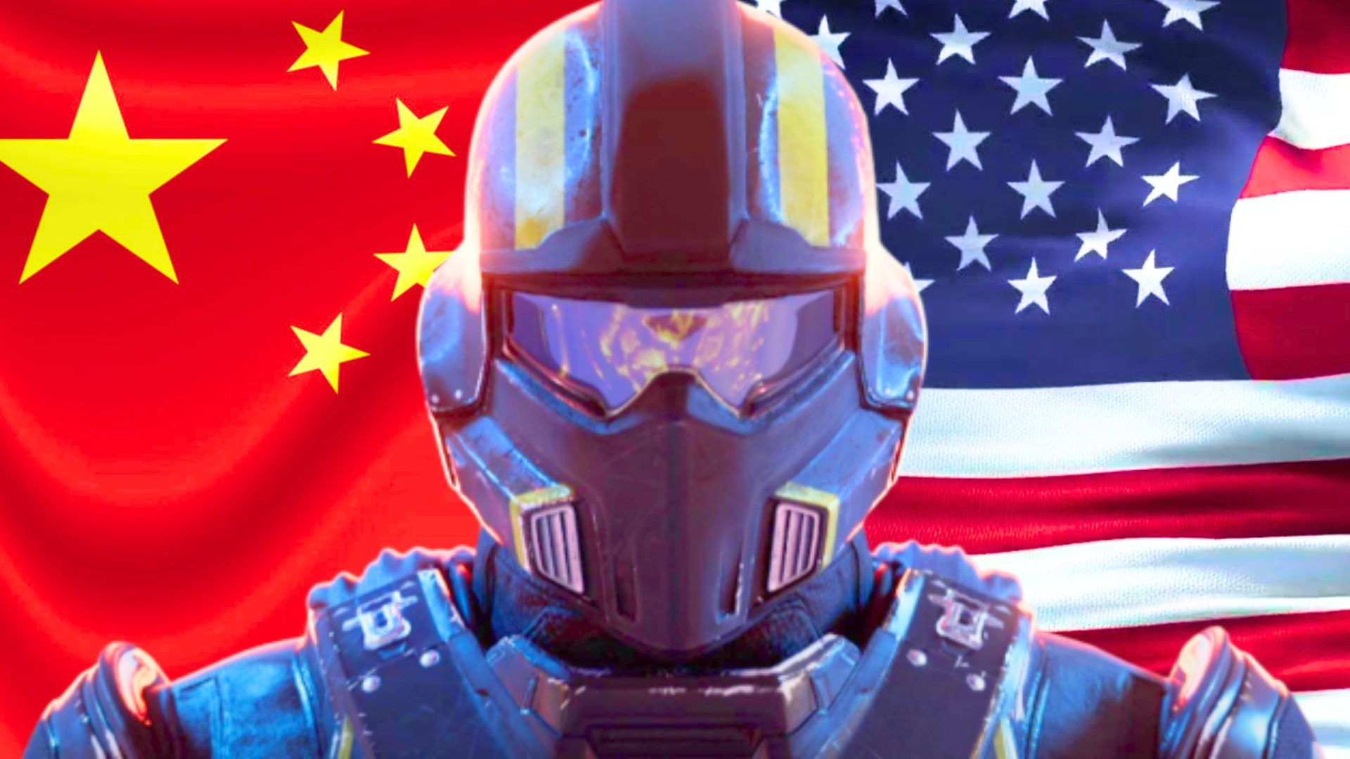 Chinese TV News celebrates Helldivers 2 players across America and China co-operating to defend humanity