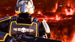 Helldivers 2 Redacted Regiment Stealth Warbond Leaked with Lava Planet Straight Out of Star Wars