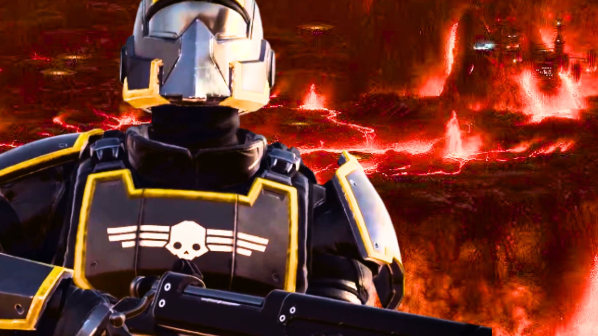 Helldivers 2 Redacted Regiment Stealth Warbond Leaked with Lava Planet Straight Out of Star Wars