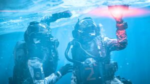 MW3 characters under water