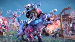 Warhammer Age of Sigmar Realms of Ruin Orc riding beast