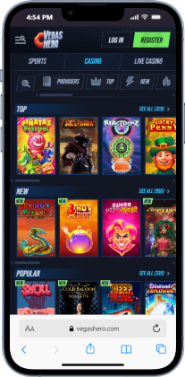 Vegas Hero online casino Canada
