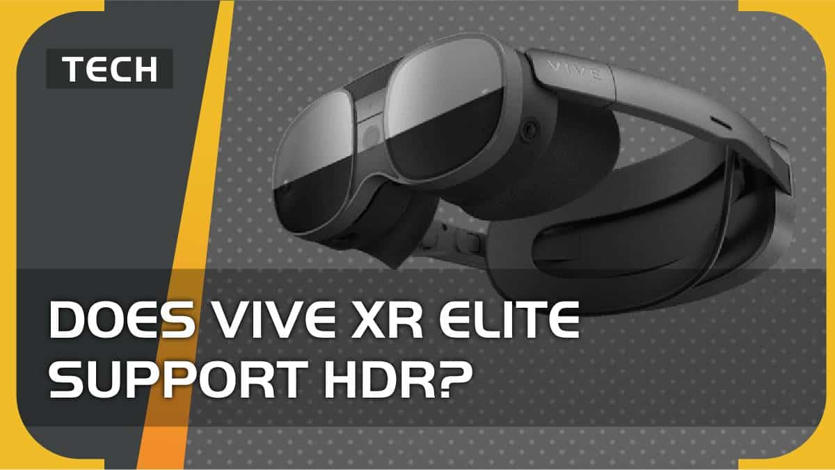 Does Vive XR Elite support HDR?