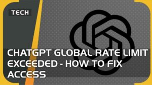 ChatGPT global rate limit exceeded - how to fix access