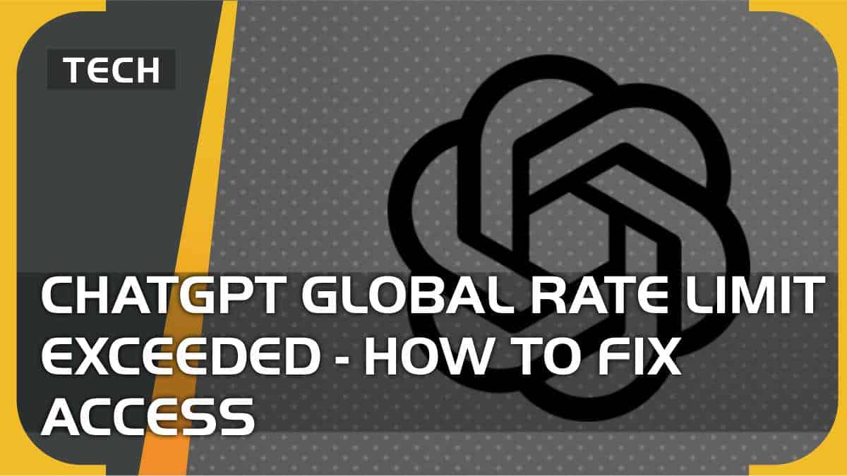 ChatGPT global rate limit exceeded - how to fix access